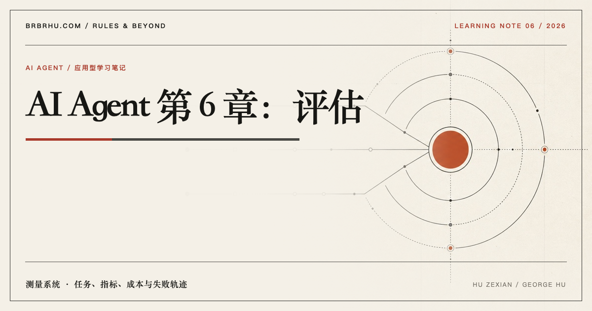 任务、指标、成本与失败轨迹进入统一测量系统的编辑视觉